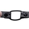 Educator Extra Small Dog Mini Double Bungee Dog Collar, Biothane, Waterproof, Odorproof, Metal Buckle and D Ring with Two Comfort Loops, Adjustable for Custom Fit, 3/4-Inch, Black - Image 5