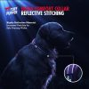 Tuff Pupper Ultra Comfort Padded Dog Collar | Thick Neoprene Padding | Ballistic Nylon Strap Dog Collar with Reflective Stitching | Durable Metal Buckle & Integrated ID Tag Holder | Waterproof Collar - Image 5