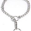 Hamilton Fine Choke Chain Dog Collar, 18-Inch