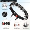 Dog Prong Training Collar,Dog Training Collar Adjustable Dog Choke Pinch Collar with Quick Release Buckle /Nylon Cover for Small Medium Large Dogs - Image 2