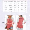 Heymiss Womens Shirts Crewneck Tunic Color Block Tops Loose Fitting Long Sleeve Casual Blouse for Leggings Solid Patchwork Sleeve Shirts Royal Blue White XL - Image 2