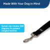 PetSafe Nylon Dog Leash ? Strong, Durable, Traditional Style Leash with Easy to Use Bolt Snap for Small, Medium and Large Dogs ? 3/8" x 6', Black - Image 7