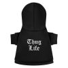 Thug Life Dog Sweatshirt Warm Pet Hoodies Sweater For Cat Dog S - Image 6