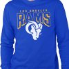 Junk Food Clothing x NFL - Los Angeles Rams - Bold Logo - Unisex Adult Long Sleeve T-Shirt for Men and Women - Size Small - Image 4
