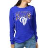 Junk Food Clothing x NFL - Los Angeles Rams - Bold Logo - Unisex Adult Long Sleeve T-Shirt for Men and Women - Size Small - Image 6