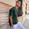 Hanes mens Beefy Heavyweight Short Sleeve T-shirt (1-pack) fashion t shirts, Deep Royal, X-Large US - Image 4