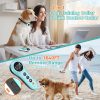 GROOVYPETS 550 Yard Auto Anti-bark Remote Dog Training Shock Collar, Sky Blue/Torquoise - Image 7
