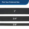 PetSafe Nylon Dog Leash ? Strong, Durable, Traditional Style Leash with Easy to Use Bolt Snap for Small, Medium and Large Dogs ? 1" x 6', Black - Image 3