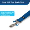 PetSafe Nylon Dog Leash ? Strong, Durable, Traditional Style Leash with Easy to Use Bolt Snap for Small, Medium and Large Dogs ? 3/8" x 6', Royal Blue - Image 6