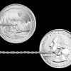Sterling Silver Diamond-Cut Rope Chain 1.5mm Solid 925 Italy New Necklace 16" - Image 4