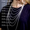 Sterling Silver Diamond-Cut Rope Chain 1.5mm Solid 925 Italy New Necklace 16" - Image 3