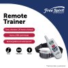 FreeSpirit Dog Training Collar with Remote - Safe Shock Collar with Tone, Vibrate, 99 Static Levels - Stop Jumping & Bad Behavior, For Small Dogs & Large Dogs, Rechargeable, Waterproof, 330 YD Range - Image 2
