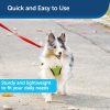 PetSafe Nylon Dog Leash ? Strong, Durable, Traditional Style Leash with Easy to Use Bolt Snap for Small, Medium and Large Dogs ? 3/8" x 6', Red - Image 5
