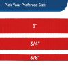 PetSafe Nylon Dog Leash ? Strong, Durable, Traditional Style Leash with Easy to Use Bolt Snap ? 3/4" x 6', Red - Image 3