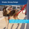 PetSafe Nylon Dog Leash - Strong, Durable, Traditional Style Leash with Easy to Use Bolt Snap - 3/4 in. x 4 ft., Red - Image 4