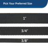 PetSafe Nylon Dog Leash ? Strong, Durable, Traditional Style Leash with Easy to Use Bolt Snap for Small, Medium and Large Dogs ? 3/8" x 6', Black - Image 4
