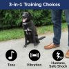FreeSpirit Dog Training Collar with Remote - Safe Shock Collar with Tone, Vibrate, 99 Static Levels - Stop Jumping & Bad Behavior, For Small Dogs & Large Dogs, Rechargeable, Waterproof, 330 YD Range - Image 6