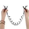 Adjustable Dog Prong Collar Pet Pinch Training Collar Stainless Steel Links with Rubber Tips for Small Medium Large Dog - AliExpress 15 - Image 5