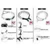 Benepaw Prong Collar Dog Adjustable Stainless Steel Choke Pinch Pet Training Collar Quick Snap Buckle Release Anti Pull Metal - AliExpress 15 - Image 3