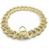 Bully Collar Pitbull Design Dog Pet Gold Chain Personalized Collar Leash Bulldog Stainless Steel 32mm Necklace Pet Product - AliExpress 15 - Image 6