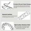 Dog Collar for Anti-Pull Training Quick-Release Metal Buckle Adjustable Stainless Steel Collar for Dogs Pet Prong Choke Collar - AliExpress 15 - Image 3