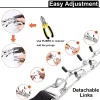 Dog Collar for Anti-Pull Training Quick-Release Metal Buckle Adjustable Stainless Steel Collar for Dogs Pet Prong Choke Collar - AliExpress 15 - Image 4