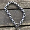 HQ SD01 Strong Solid Stainless Steel 304 Bull Dog P Chain Leash Collar for Giant Pets Rottweiler Corso - AliExpress 15