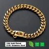 Heavy Duty Strong Metal Dog Cuban Chain Collar Stainless Steel Pet Collar For Large Dogs Pitbull Bulldog Silver Gold Show Collar - AliExpress 15 - Image 3