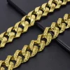 Large Dog Collar Leash Bully Dog Pet Chain 32mm Skull Customized Stainless Steel Gold Metal Heavy Pitbull Bulldog Collar Lead - Image 6