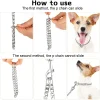 Luxury Dog Collar Gold Dog Stainless Metal Chain Choker For Pitbull Bulldog Teddy French Bulldog Metal Collar Pet Training Neckl - AliExpress 15 - Image 6