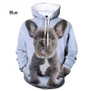 Sweatshirts Mens Hoodies Bulldog | Hoodie French Bulldog Men - New Fashion 3d - Aliexpress