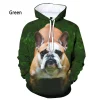 Sweatshirts Mens Hoodies Bulldog | Hoodie French Bulldog Men - New Fashion 3d - Aliexpress - Image 3