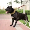 Pet Collar Bully Metal Chain Large Dog Collar Leash Stainless Steel 32mm width Length Pitpull Bulldog Strong Collar - AliExpress 15
