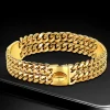 Pet Dog Chain Collar Luxury Metal Material 2.5cm Width Collars Stainless Steel Pitbull Collars Accessories for Medium Large Dog - AliExpress 15