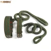 Strong Coarse Nylon Dog Leash Army Green Canvas Double Row Adjustable Dog Collar L/XL Medium Large Dog Pitbull Lead Set - AliExpress 15