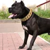 Strong Metal Dog Chain Collars Stainless Steel Pet Training Choke Collar For Large Dogs Pitbull Bulldog Silver Gold Show Collar - AliExpress 15
