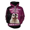 Unisex 3D Graphic Hoodies Sweatshirts Animals Dog Art French Bulldog Hoodie Men/Women Casual Streetwear Sweatshirt Pullover Q093 - AliExpress 200000343 - Image 2