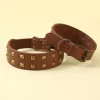 2" Wide Sharp Spiked Studded Leather Dog Collars Pitbull Bulldog Big Dog Collar Adjustable For Medium Large Dogs Boxer L-3XL - AliExpress 15