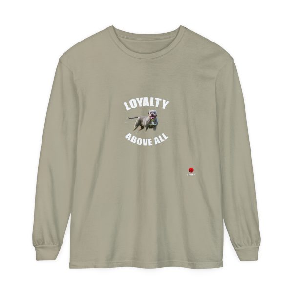 Unisex Garment-dyed Long Sleeve T-Shirt