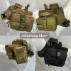 3Pcs Dog Tactical Bags Attaching on Harness Vest 2Pcs Pouch Molles and 1 Belt Bottle Holder Waist Military K9 Training Carrier - AliExpress 15 - Image 3