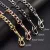 4.5FT Metal Dog Lead Stainless Steel Chain 18K Gold Pet Leash with Leather Handle Training For Medium Large Dog - AliExpress 15 - Image 4