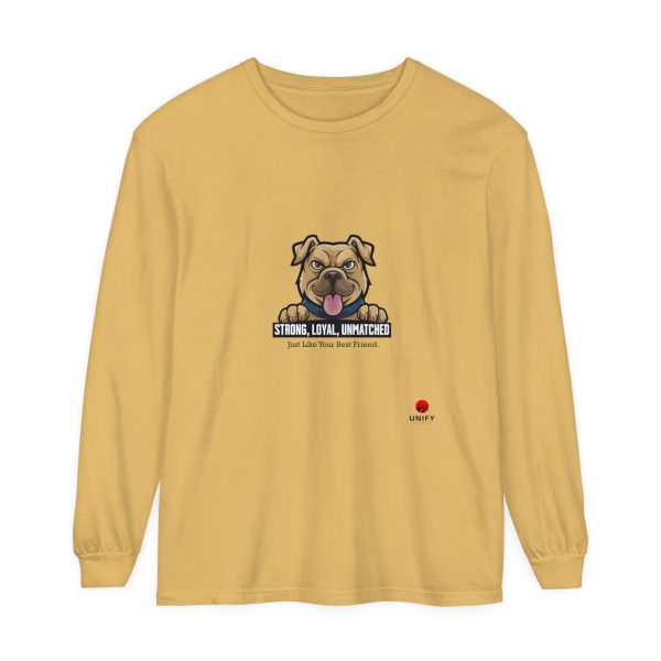 Unisex Garment-dyed Long Sleeve T-Shirt