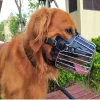 Adjustable Dog Muzzle Safety Leather Breathable Medium Big Dogs Mouth Mask Anti-Biting Metal Mouth Mask For Pitbull Wolfhound - AliExpress 15 - Image 4