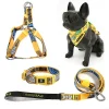 Fashion Leash Durable Lettered Gold Chain Collars For Dogs Pet Nylon Long Rope fit For Pitbull Puppy Dog Outdoor Walking - AliExpress 15