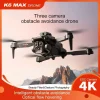 K6 MAX Triple-Camera Drone 4K HD Optical Flow Positioning 360° Obstacle Avoidance Foldable Quadcopter Wifi FPV RC Toys Dron - AliExpress 44 - Image 3