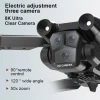 KBDFA New M4 RC Drone 4K Professinal With Wide Angle Triple HD Camera Foldable RC Helicopter WIFI FPV Height Hold Toy Drone - AliExpress 44 - Image 4