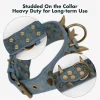 Spiked Studded Dog Collar Big Sharp Spike Dog Collar Neck Protection from Bite Adjustable Fit Pitbull Doberman German Shepherd - AliExpress 15 - Image 3
